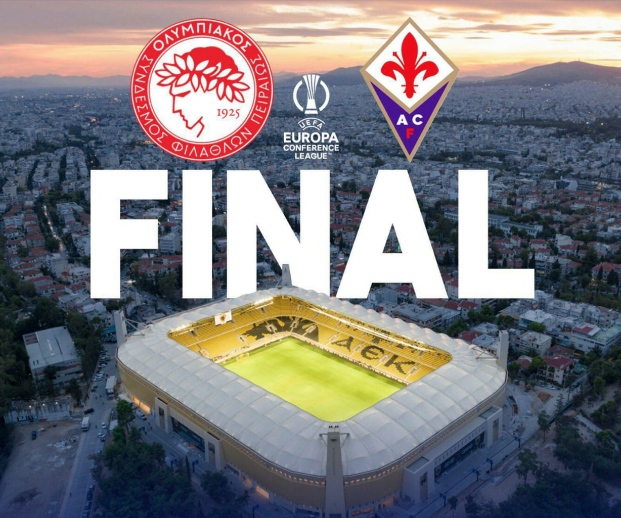 L'Olympiakos rejoint le Fiorentina en finale